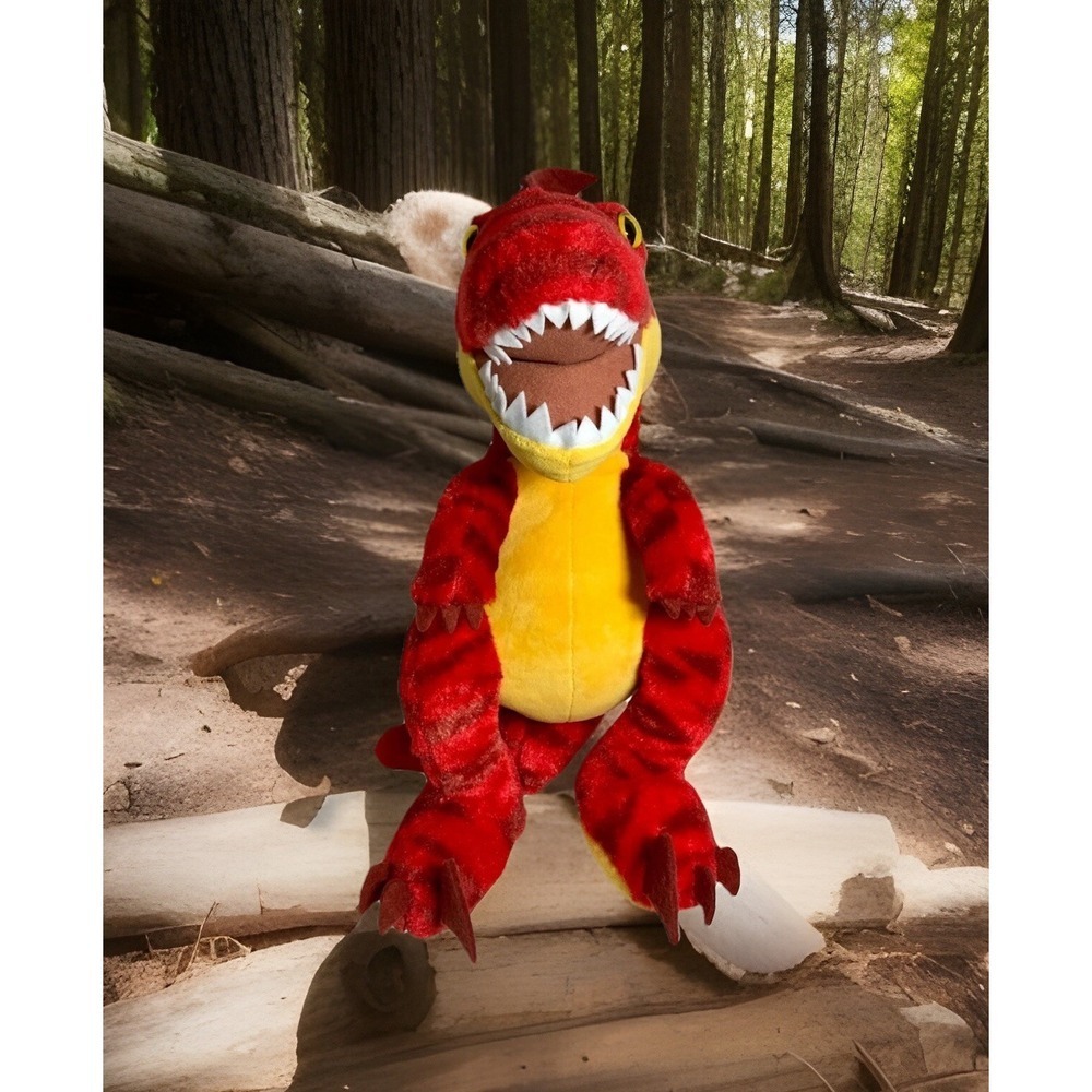 Build A Bear Dinosaur T Rex Velociraptor Raptor Plush Stuffed‎ Animal